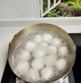 自制黑芝麻馅汤圆的做法步骤：7