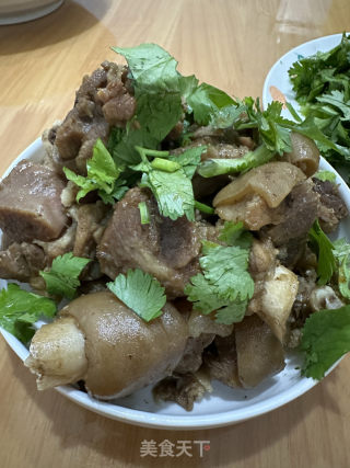 干锅羊肉的做法步骤：4