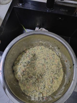 低脂蔬菜窝窝头的做法步骤：2