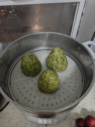 低脂蔬菜窝窝头的做法步骤：6