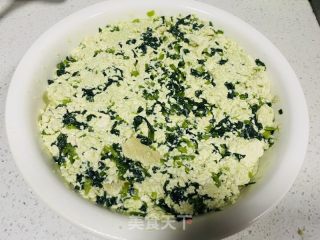 菠菜豆腐沫的做法步骤：5
