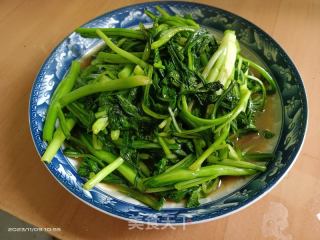 清炒油菜的做法