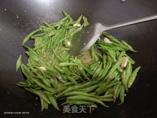 清炒四季豆的做法步骤：4