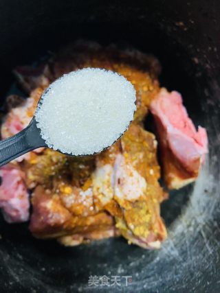 酱香孜然大骨的做法步骤：7