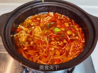 香辣鱼杂煲的做法步骤：13