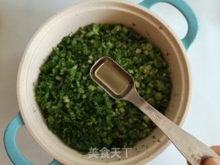 茴香素蒸饺的做法步骤：3