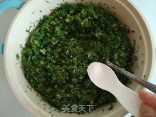 茴香素蒸饺的做法步骤：7