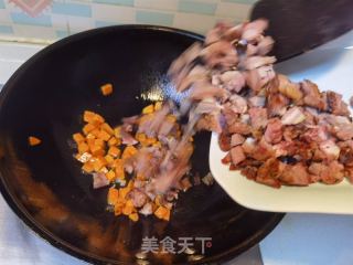 羊腿炒饭的做法步骤：5