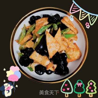 家常炒豆腐的做法