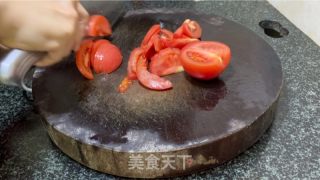 番茄炒鸡蛋牛肉的做法步骤：4
