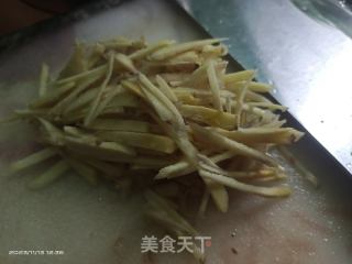 萝卜炒牛肉的做法步骤：3