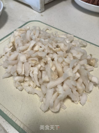 腊肉炒萝卜干的做法步骤：3