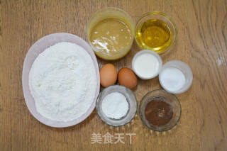 花生酱焦糖脆皮马芬的做法步骤：1