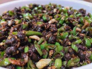 豆豉炒线椒的做法步骤：11