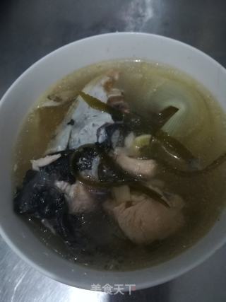 鲤鱼豆腐海带汤的做法步骤：6
