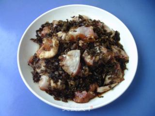 梅干菜蒸三黄鸡的做法步骤：11