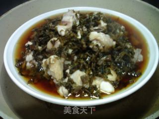 梅干菜蒸三黄鸡的做法步骤：14