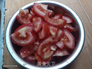 番茄金针菇滑肉的做法步骤：3