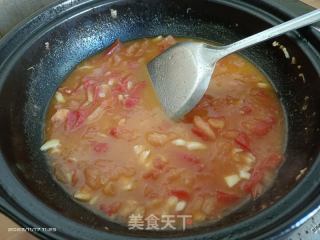 番茄金针菇滑肉的做法步骤：11