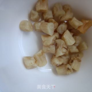 烤贝炒油菜的做法步骤：1