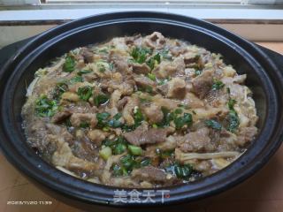 娃娃菜粉丝豆腐瘦肉煲的做法步骤：19