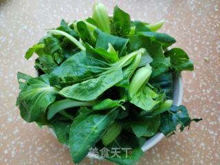 青菜炒粉皮的做法步骤：2