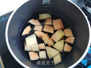 木瓜炖牛奶的做法步骤：2