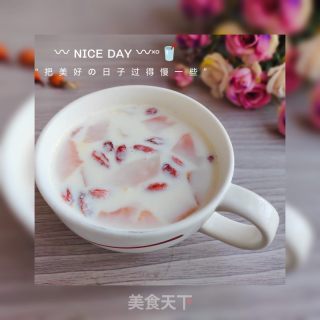 木瓜炖牛奶的做法步骤：5