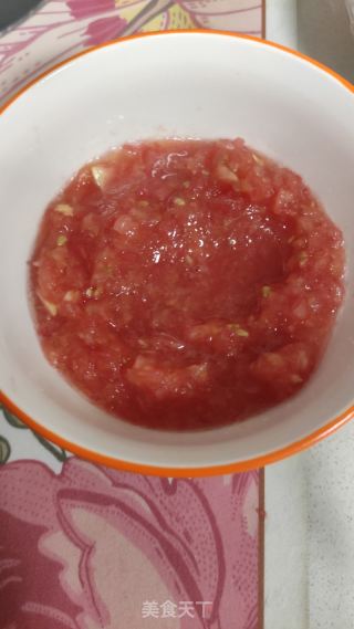 番茄肥牛的做法步骤：2