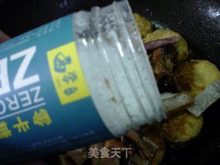 鱿鱼鲞烧圆素鸡的做法步骤：10