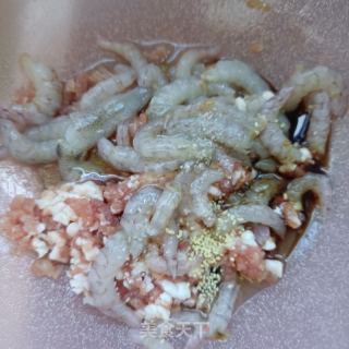 野生虾仁水饺的做法步骤：7