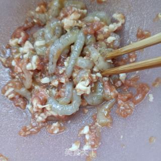 野生虾仁水饺的做法步骤：8