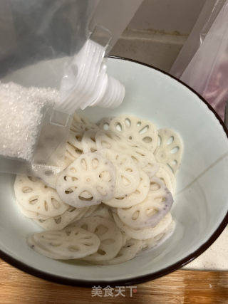 糖醋莲藕的做法步骤：6