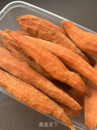 三蒸三晒蜜薯干的做法步骤：9
