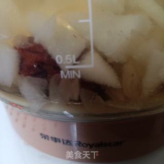 雪莲子彩虹梨汤的做法步骤：9