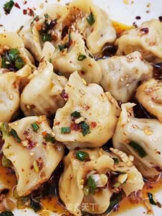 西安特色美食～油泼饺子的做法步骤：11