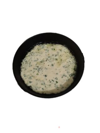 韭菜鸡蛋饼的做法步骤：4