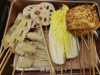 麻辣毛肚火锅串串的做法步骤：5