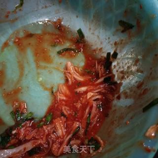 辣白菜炒对虾的做法步骤：9