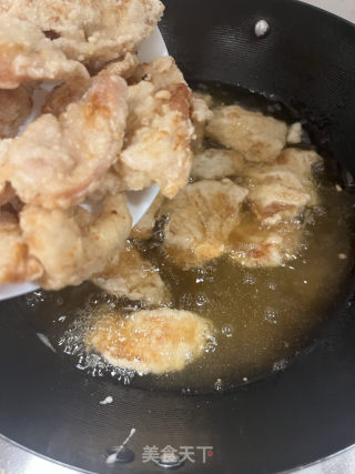 锅包肉的做法步骤：9
