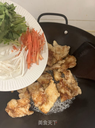 锅包肉的做法步骤：12