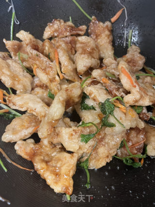 锅包肉的做法步骤：13