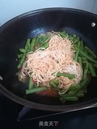 豆角蒸面的做法步骤：8