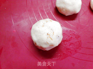 笋干腊肉白玉米面饼的做法步骤：7