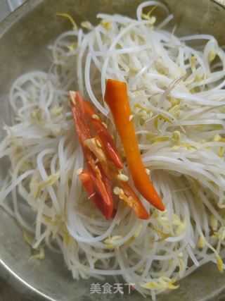 蒜泥绿豆芽儿的做法步骤：6