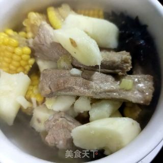 山药饭玉米炖肋排的做法步骤：22