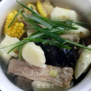 山药饭玉米炖肋排的做法步骤：23