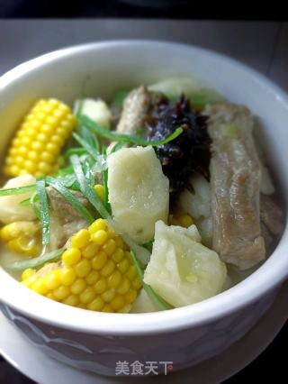 山药饭玉米炖肋排的做法步骤：24