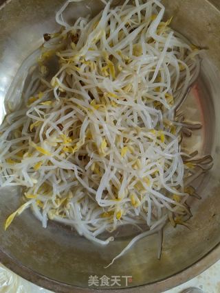 肉片豆芽面的做法步骤：6