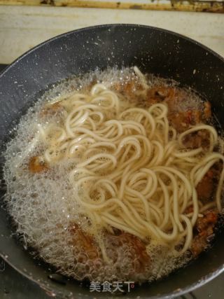 肉片豆芽面的做法步骤：7